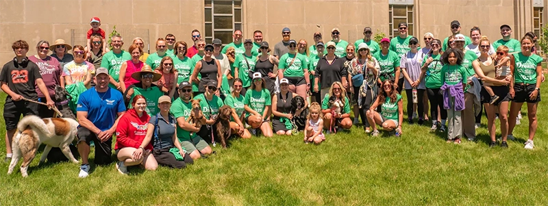 Guardian Angel team participating in Walking for Dreams for REALTOR Foundation
