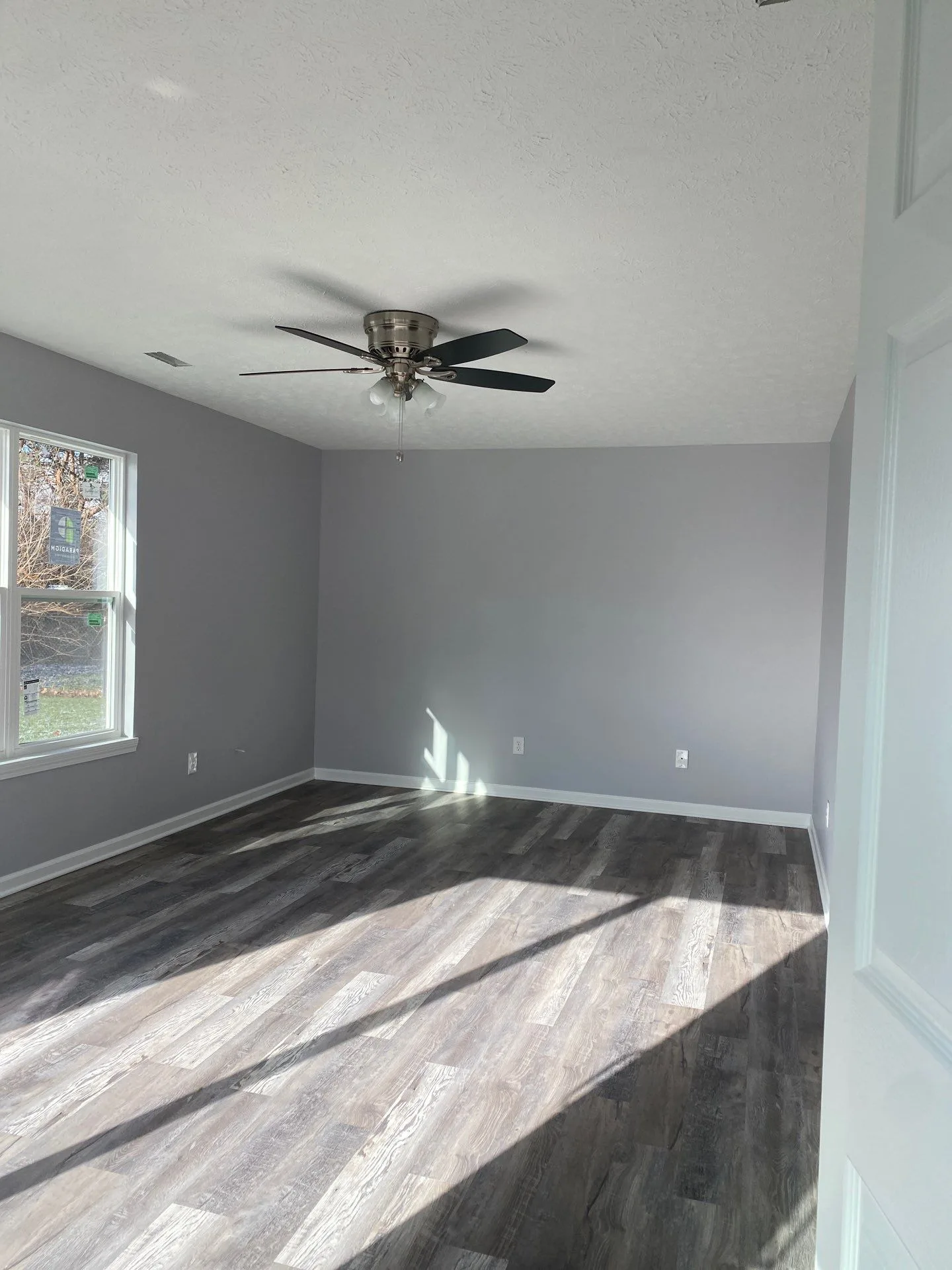 Finished room