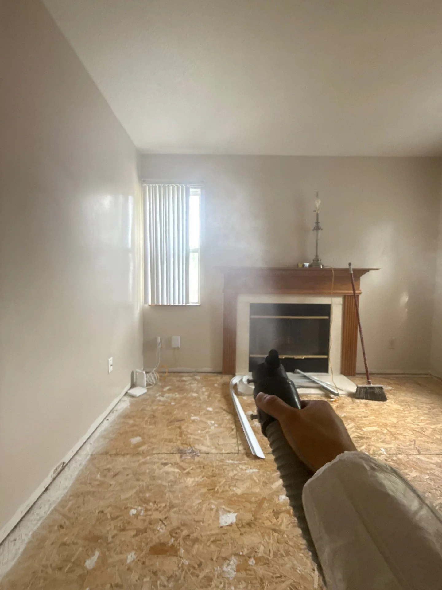Basement mold remediation: containment, removal, clearance