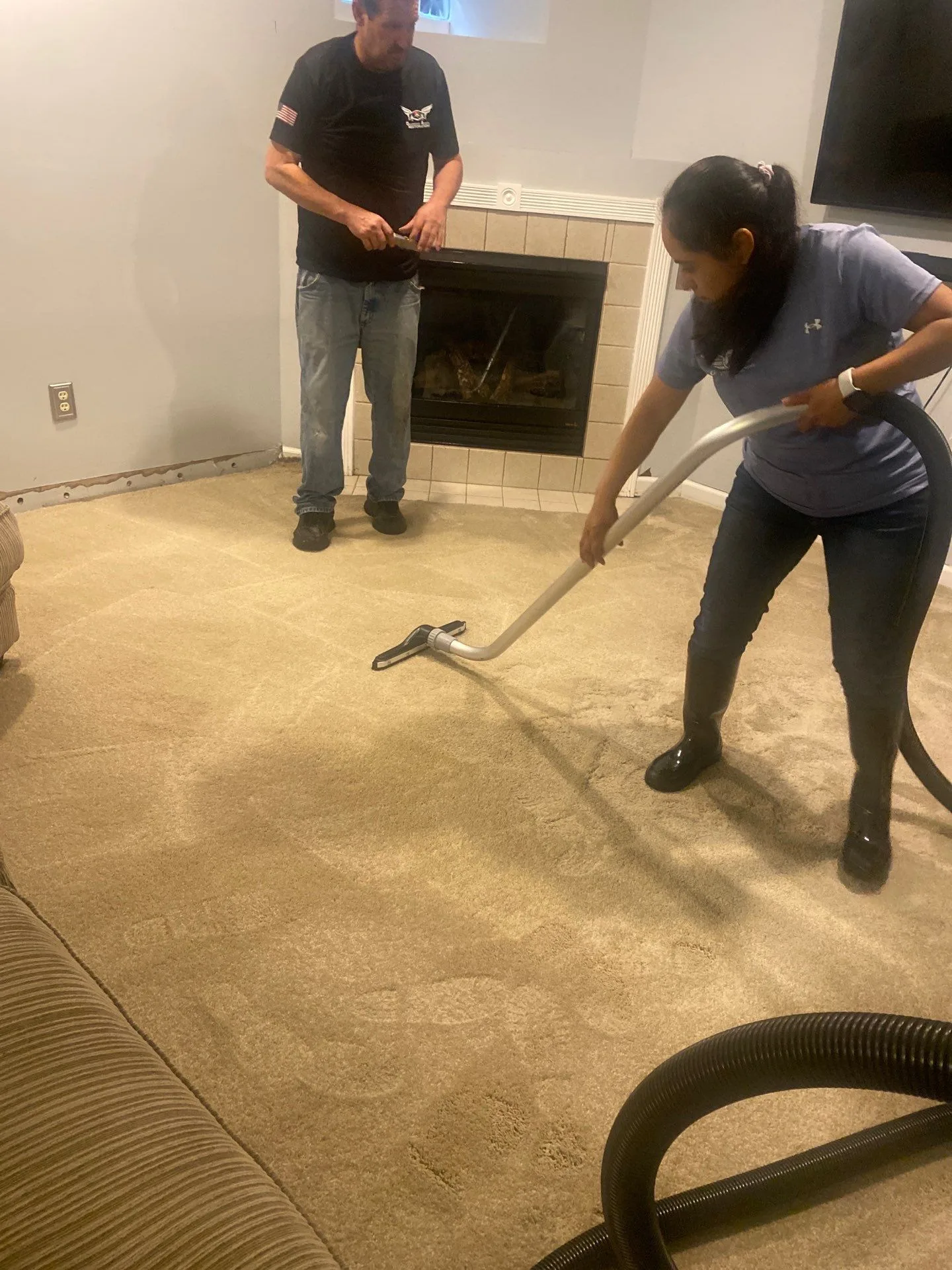 Water evac carpet
