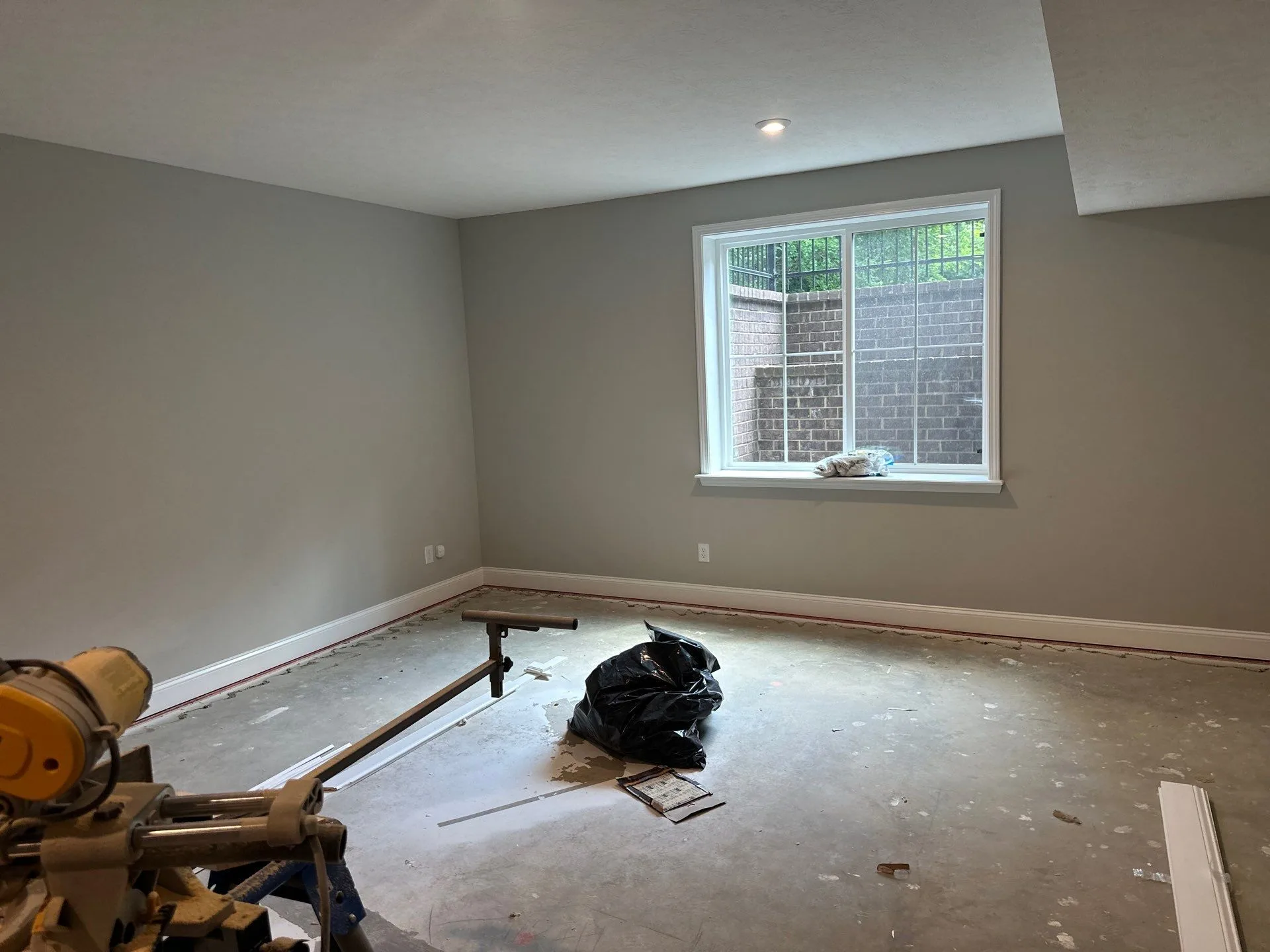 After water damage work