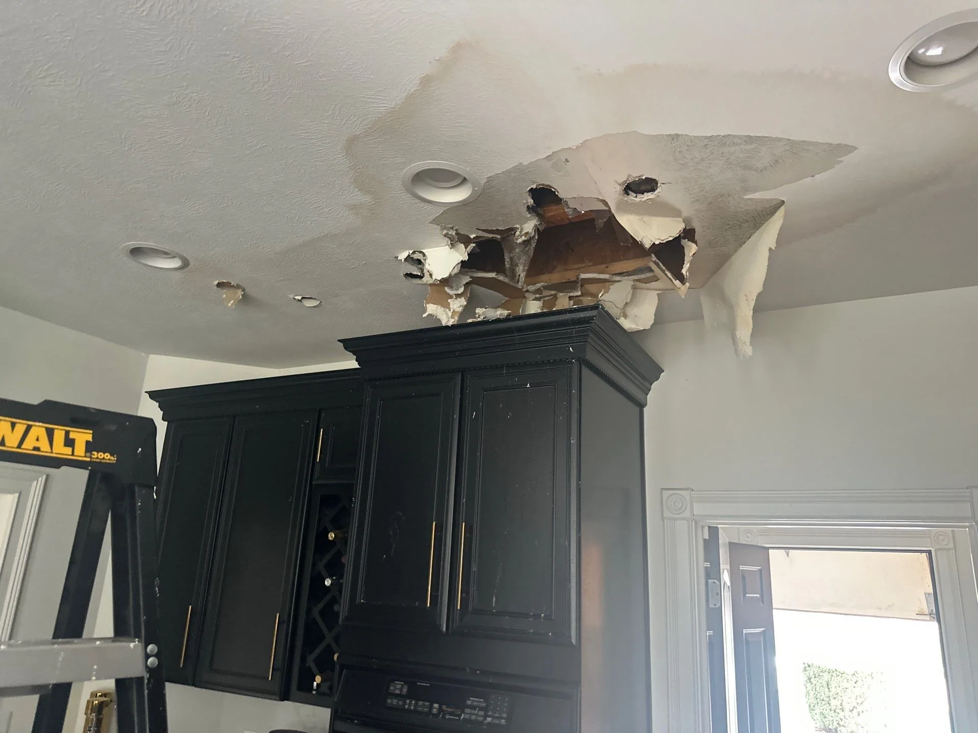 Kitchen leak